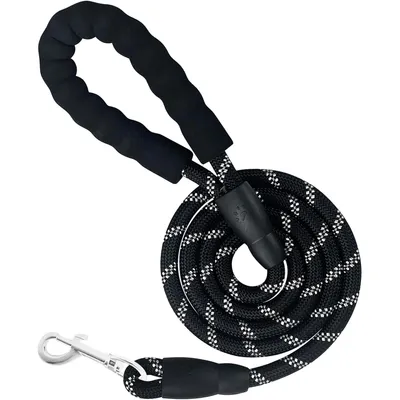 1.5m Laisse pour Chien,Laisse Corde Chien en Nylon avec Poignée Rembourrée