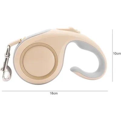 ZooVenture 5m 360° sans emmêlement nylon enrouleur laisse pour chien 30kg