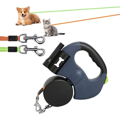 ZooVenture 300cm double enrouleur laisse pour chien ZooVenture 300cm double enrouleur laisse pour chien