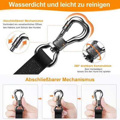 X XBEN Corde étanche pour chien