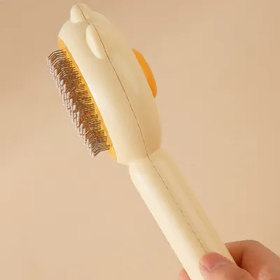 Petopia Brosse 2 en 1 pour chat et chien, nettoyage et massage