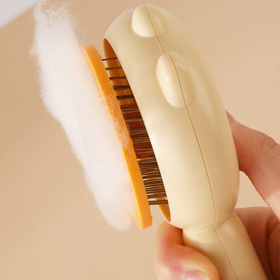 Petopia Brosse 2 en 1 pour chat et chien, nettoyage et massage