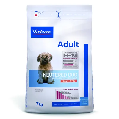 Virbac Veterinary HPM Adult Dog Neutered Small & Toy