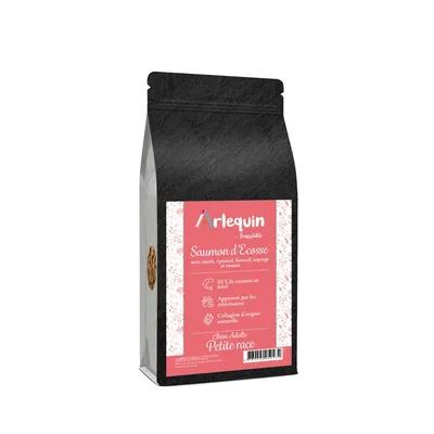 Arlequin - PETITE RACE SAUMON D'ECOSSE SANS CÉRÉALES Arlequin - PETITE RACE SAUMON D'ECOSSE SANS CÉRÉALES