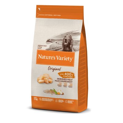 NATURE'S VARIETY - CROQUETTE CHIEN - ORIGINAL MEDIUM/MAX POULET