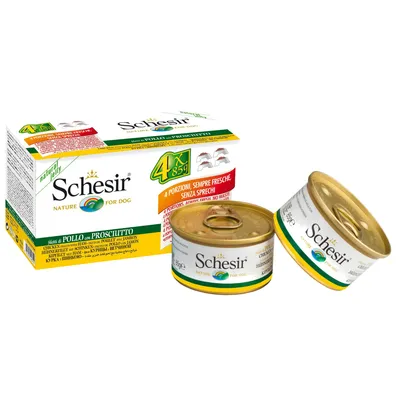 Multipack 4 x 85 g.-Chien-en gelée-CARTON DE 6-THON BAR