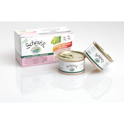 Multipack 4 x 85 g.-Chien-en gelée-CARTON DE 6-THON BAR