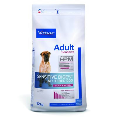VIRBAC -   CHIEN VET HPM DOG NEUTERED SENSITIVE LARGE MEDIUM
