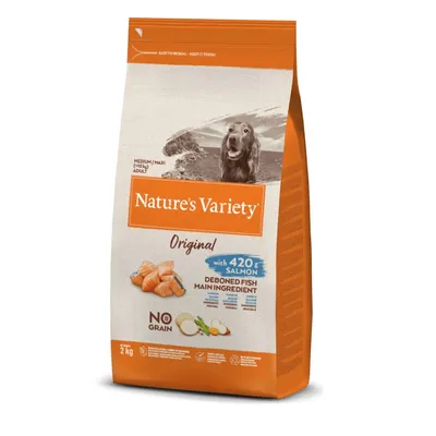 NATURE'S VARIETY - CROQUETTE CHIEN - ORIGINAL MEDIUM/MAX  SAUMON