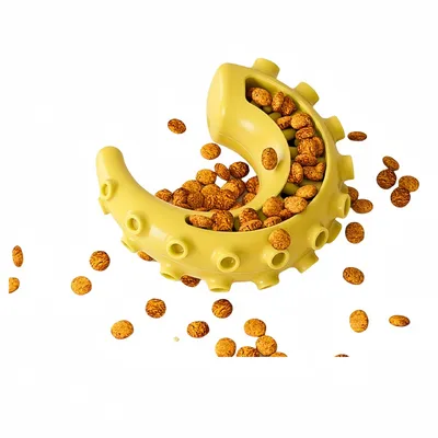 FurryFusion Jouet à mâcher pour chien en forme de tentacules de calmar