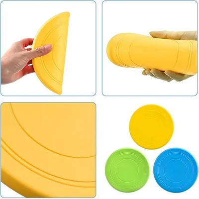 Pet Planet Chiens Frisbee Flottant Résistant Aux Morsures