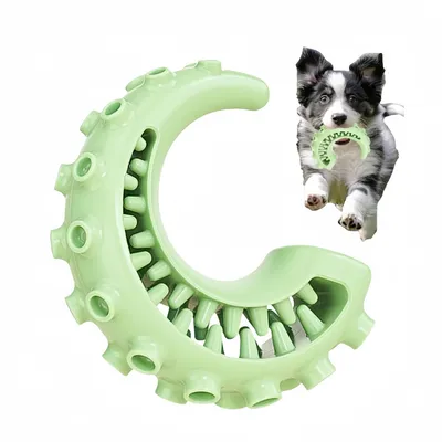 FurryFusion Juguete masticable para perros con forma de tentáculo calamar