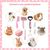 IntiMeg Kit de 8 brosses pour chien