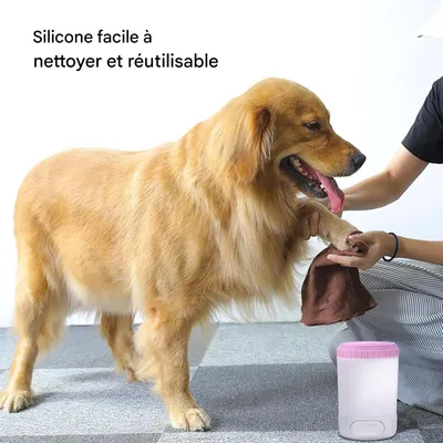 ZooVenture Tasse lavage pattes silicone pour chien