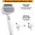ZooVenture Autonettoyante deux en un brosse pour chat et chien