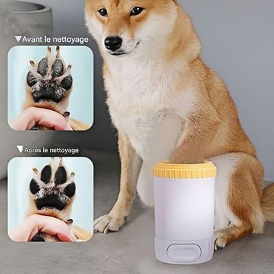 ZooVenture Tasse lavage pattes silicone pour chien