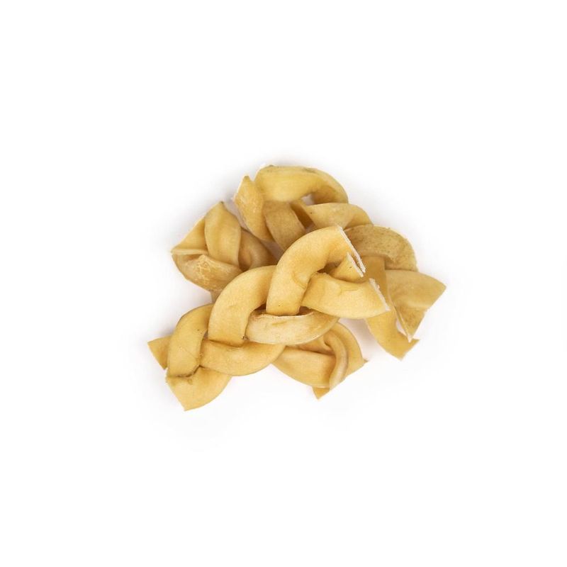 Tresses de bison – Mini mastication gourmande pour chiens