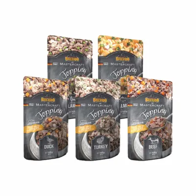 Belcando – Toppings viande & légumes – 100g