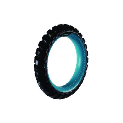 M-PETS - Anneau KING - Bleu & Noir - Ø12,7 cm
