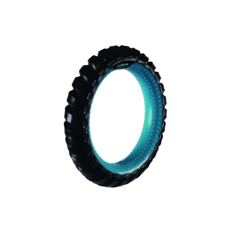 M-PETS - Anneau KING - Bleu & Noir - Ø12,7 cm