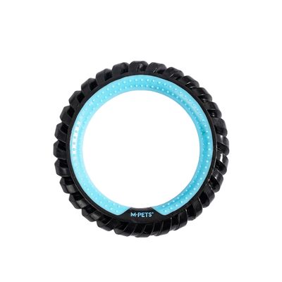 M-PETS - Anneau KING - Bleu & Noir - Ø12,7 cm