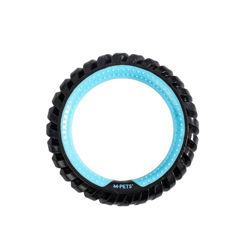 M-PETS - Anneau KING - Bleu & Noir - Ø12,7 cm