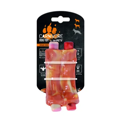 Jouet à Macher CARNIVORE Jouet Travers de porc - saveur bacon Jouet à Macher CARNIVORE Jouet Travers de porc - saveur bacon