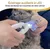 ZooVenture LED lime dissimulée ciseaux pour chat et chien