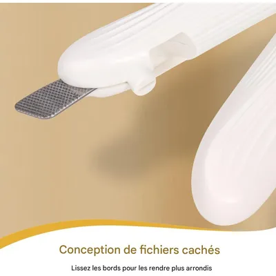 ZooVenture LED lime dissimulée ciseaux pour chat et chien