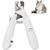 ZooVenture LED lime dissimulée ciseaux pour chat et chien