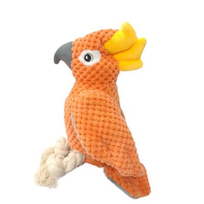 Petopia Jouet pour chien en peluche en forme d'oiseau