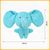 Pet Planet Jouet en peluche sonore pour chien