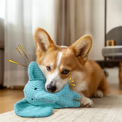 Pet Planet Jouet en peluche sonore pour chien