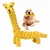 FurryFusion Jouet pour chien girafe en corde de coton FurryFusion Jouet pour chien girafe en corde de coton