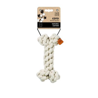 MPETS Jouet COTO Os Blanc 19 cm