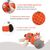 IntiMeg Jouet interactif en peluche pour le nettoyage des dents