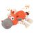 IntiMeg Jouet interactif en peluche pour le nettoyage des dents