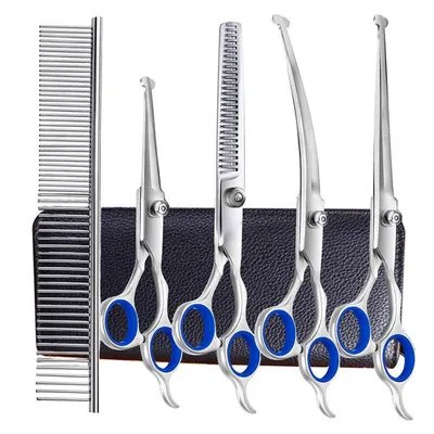 Ciseaux de sécurité professionnels 6 en 1 en acier inoxydable 4CR