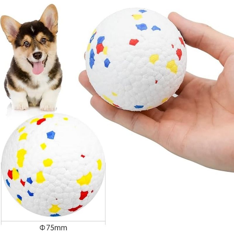ZooVenture Haute élastique indestructible 2pcs balle pour chien