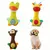 ZooVenture Jouets grinçants interactifs 3 pièces pour chien ZooVenture Jouets grinçants interactifs 3 pièces pour chien