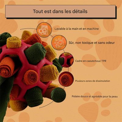IntiMeg Balle à renifler pour chien