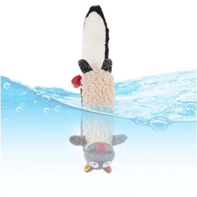 Pet Planet Jouet en peluche pour chien en forme de putois (avec son)