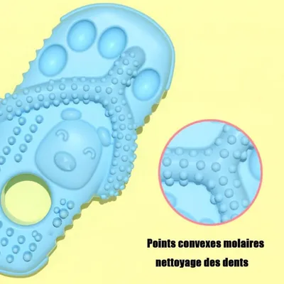 Lot de 2 Jouet à Mâcher Jouets pour Chien ,Grincer Interactif Jouet