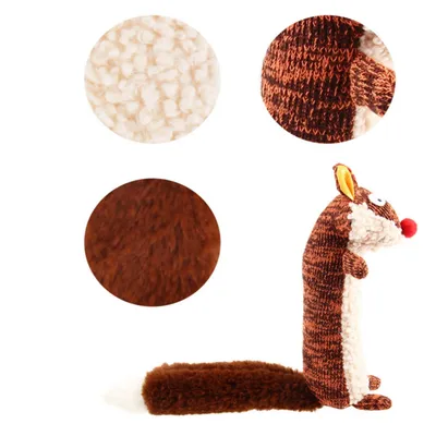 Pet Planet Jouet en peluche pour chien en forme de putois (avec son)