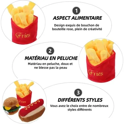 ZooVenture Forme nourriture multifonction jouets mâcher pour chien