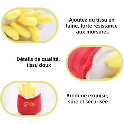 ZooVenture Forme nourriture multifonction jouets mâcher pour chien