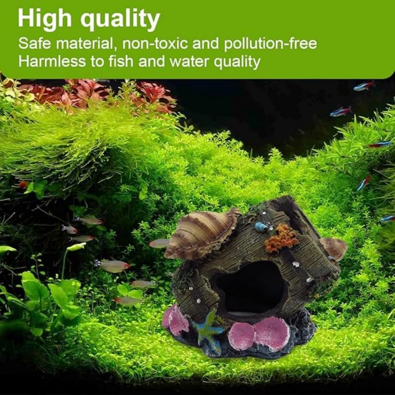 Pet Planet Animaux D'eau Décor En Résine