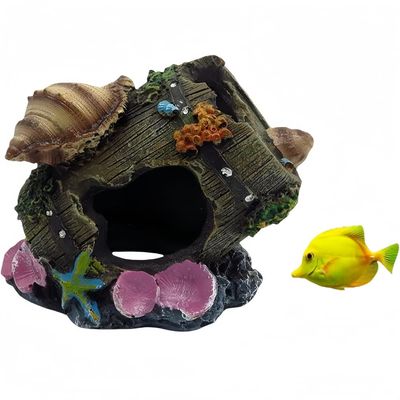 Pet Planet Animaux D'eau Décor En Résine