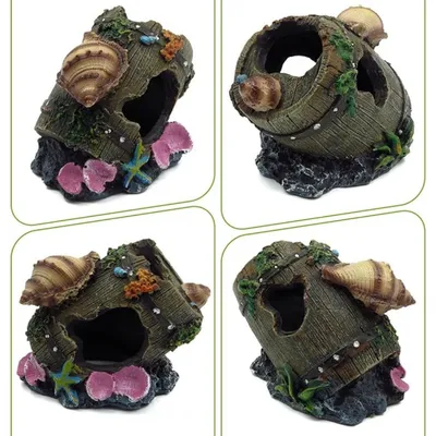 Pet Planet Animaux D'eau Décor En Résine Pet Planet Animaux D'eau Décor En Résine