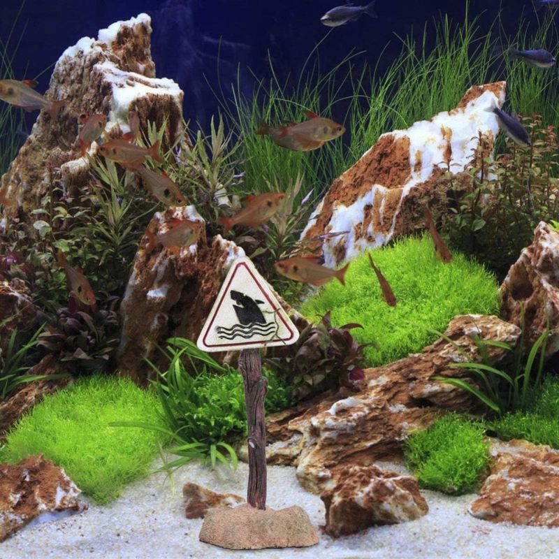 Pet Planet Aquariums Figurines En Résine